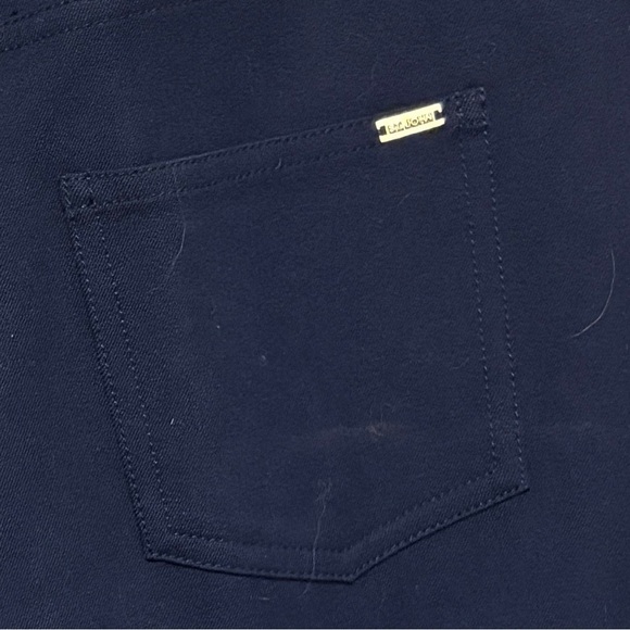 St. John Sport Classic Navy Blue Straight Leg Pant, Womens size 4 - Picture 7 of 10